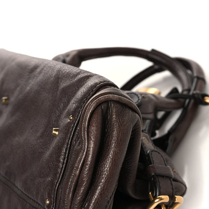 Chloe Calfskin Medium Paddington Satchel Chocolate 12 of 13
