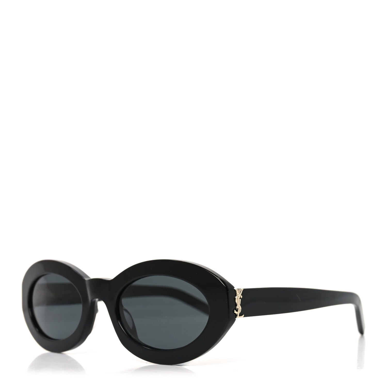 Saint Laurent Acetate Sunglasses SL M136 Black 1 of 8
