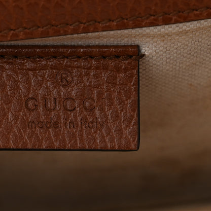 Gucci New Denim GG Monogram Dollar Calfskin Enamel Small Dionysus Shoulder Bag Blue Tea Cuir Epilog Electric Blue 7 of 11