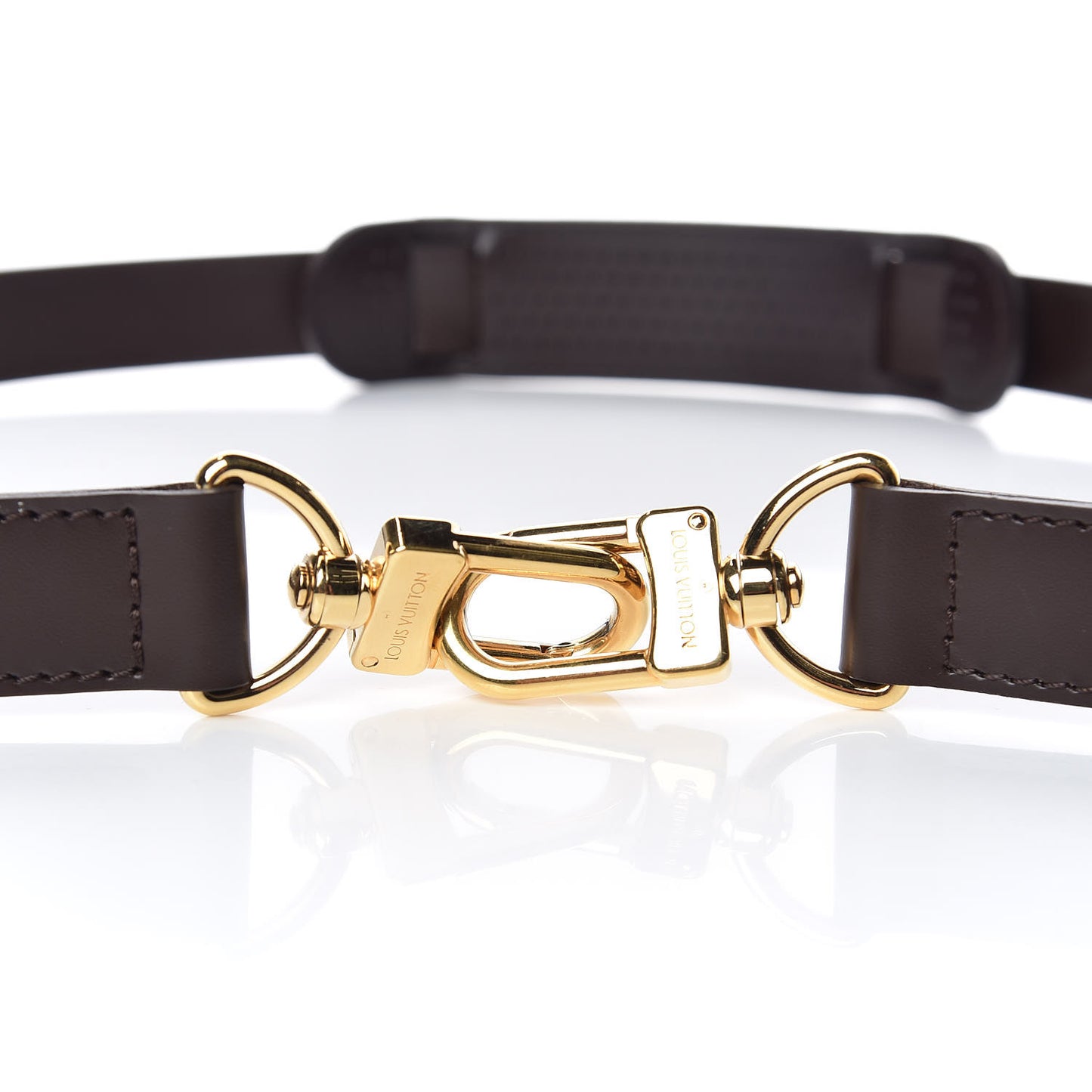 Calfskin 25mm Adjustable Shoulder Strap Brown
