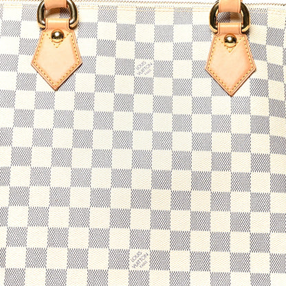 Louis Vuitton Damier Azur Saleya MM 7 of 10