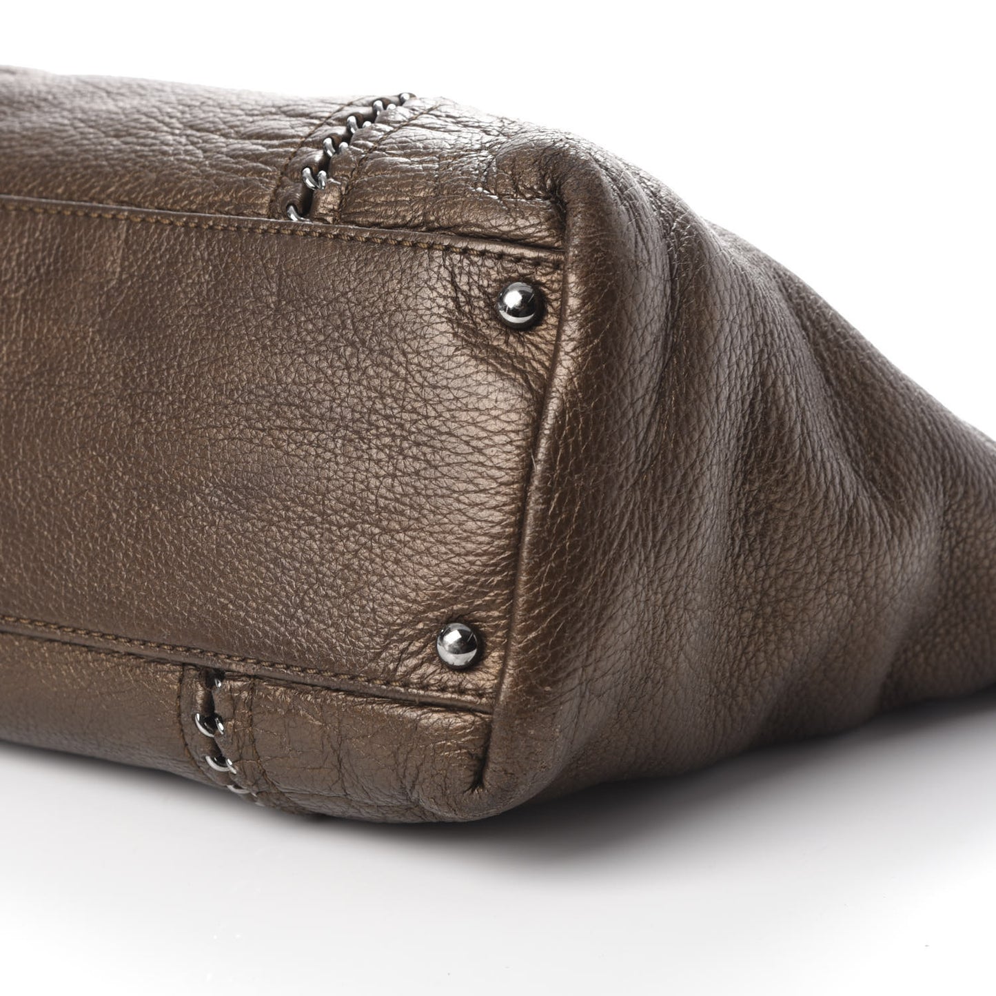 Deerskin Luxe Ligne Tote Khaki