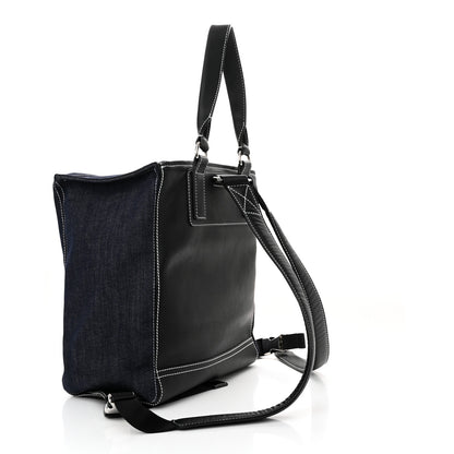 Givenchy Denim Pandora Backpack Blue 3 of 11