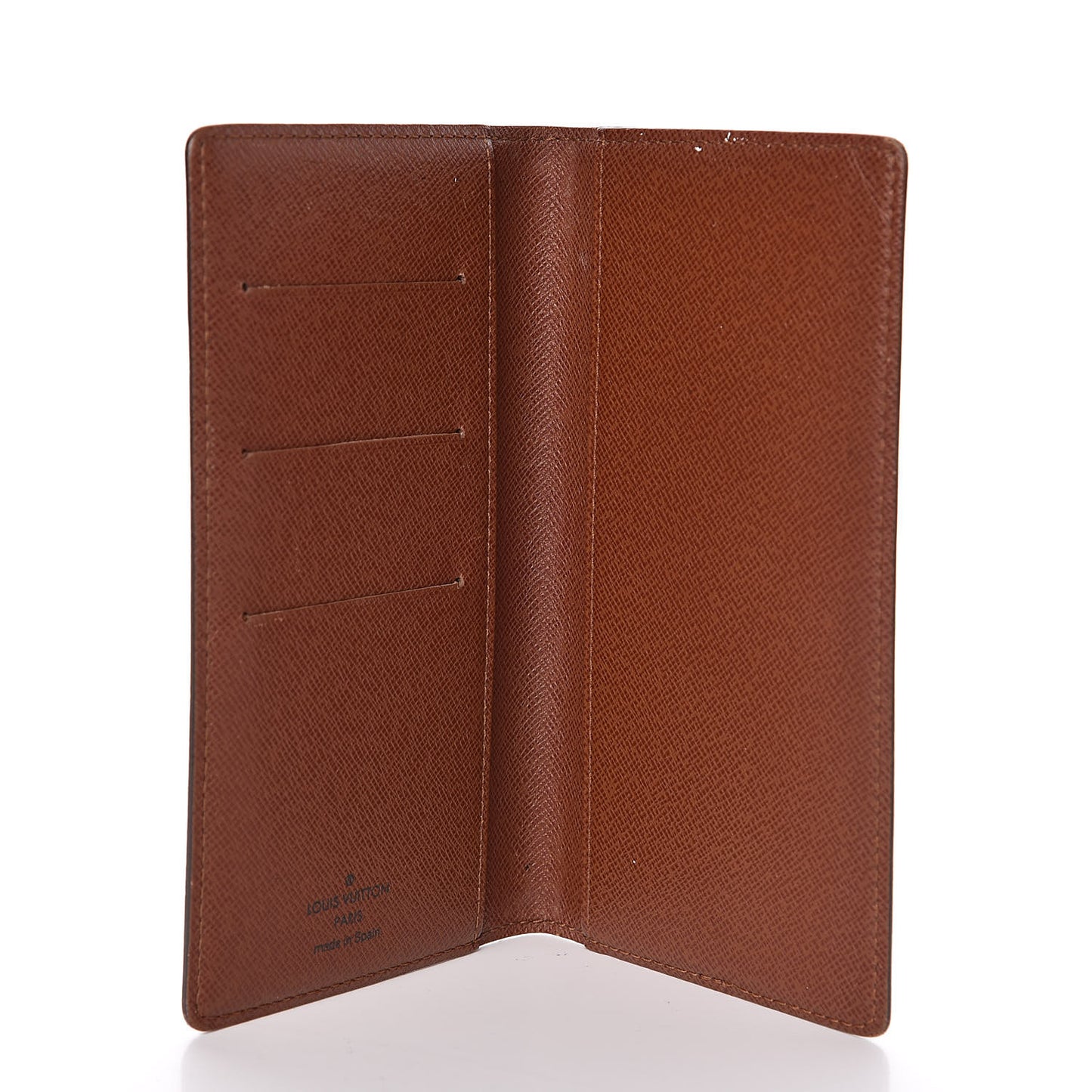 Monogram Checkbook Holder Case Wallet