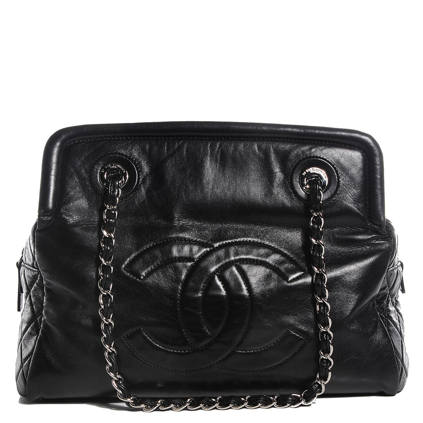 Lambskin Timeless CC Tote Black