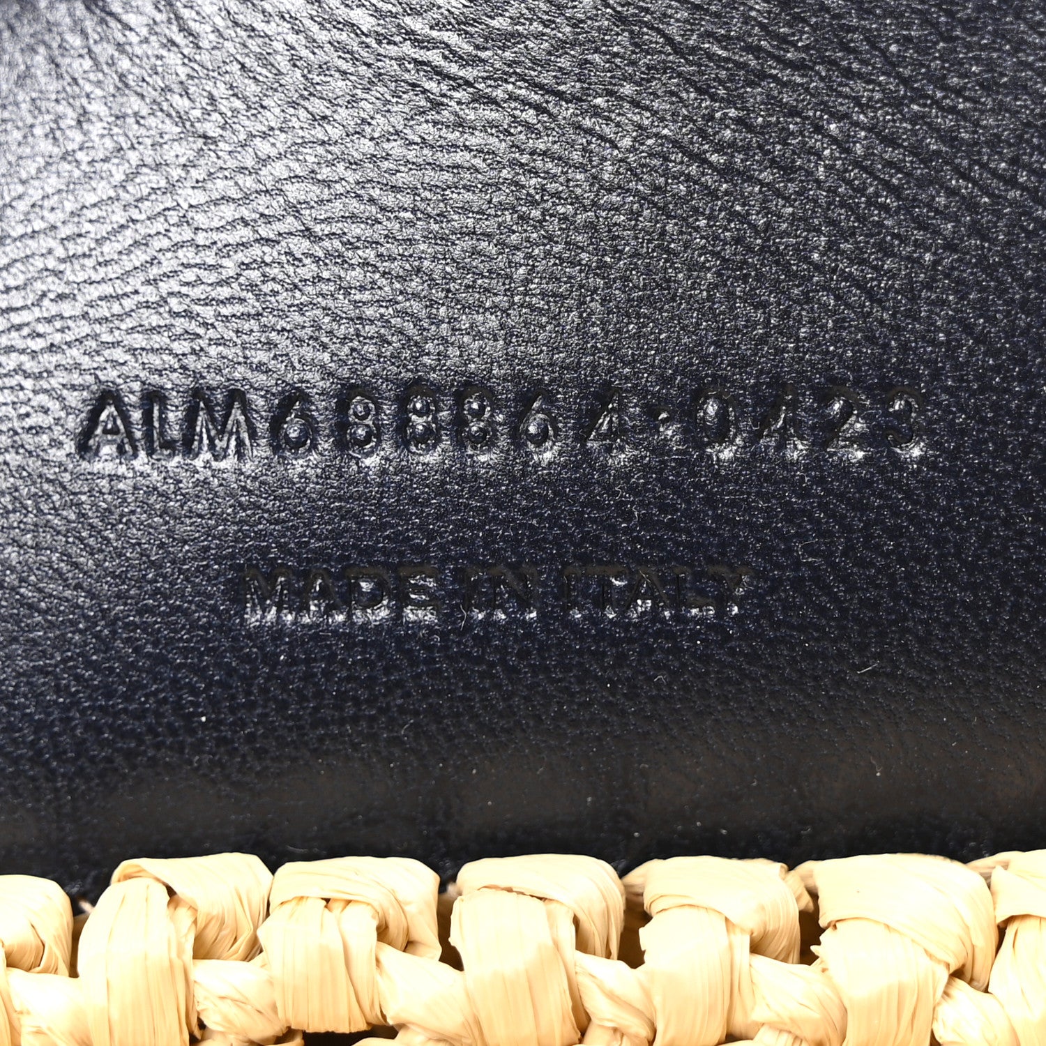 Saint Laurent Raffia Rive Gauche Tote Natural 7 of 10