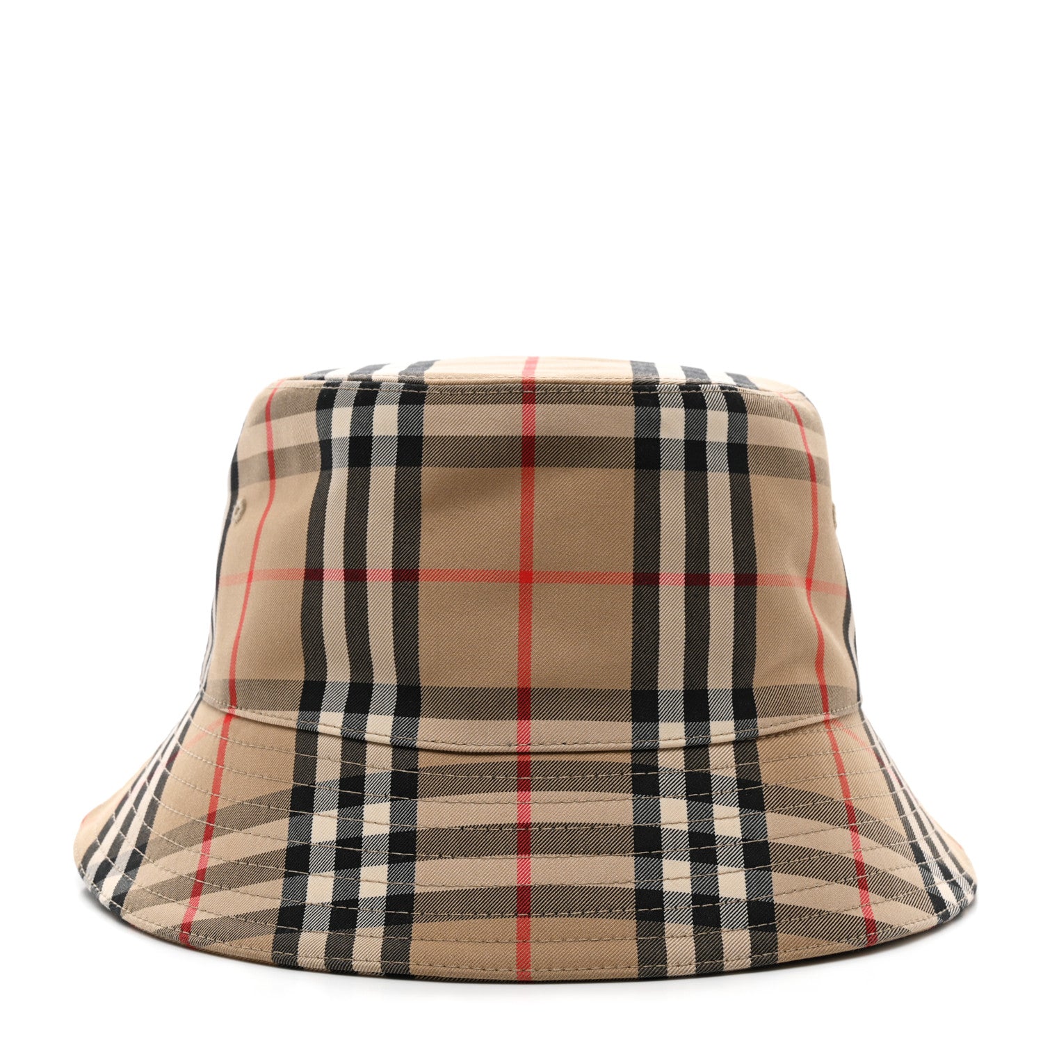 Burberry Technical Cotton Vintage Check Bucket Hat L Archive Beige 6 of 9