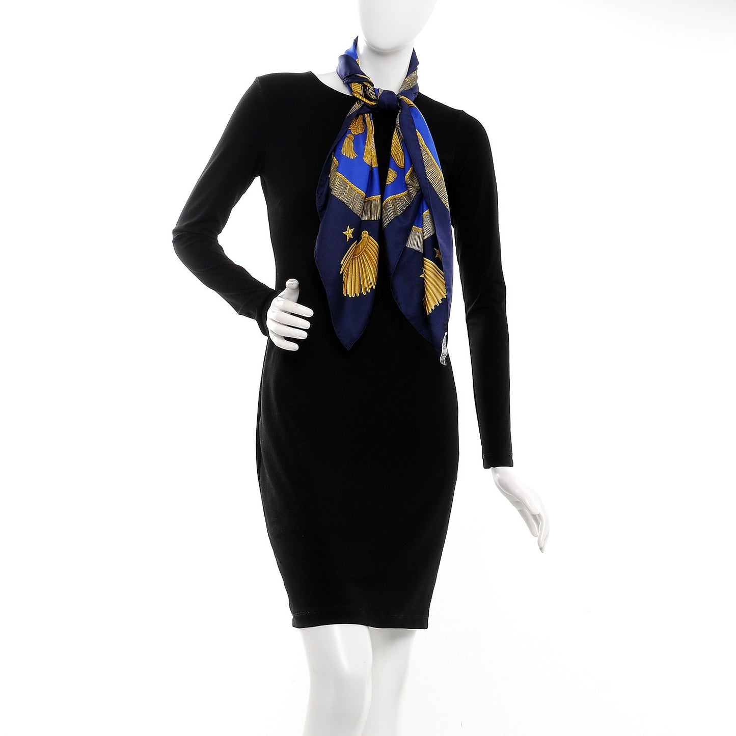 Silk Poste et Cavalerie Scarf 90