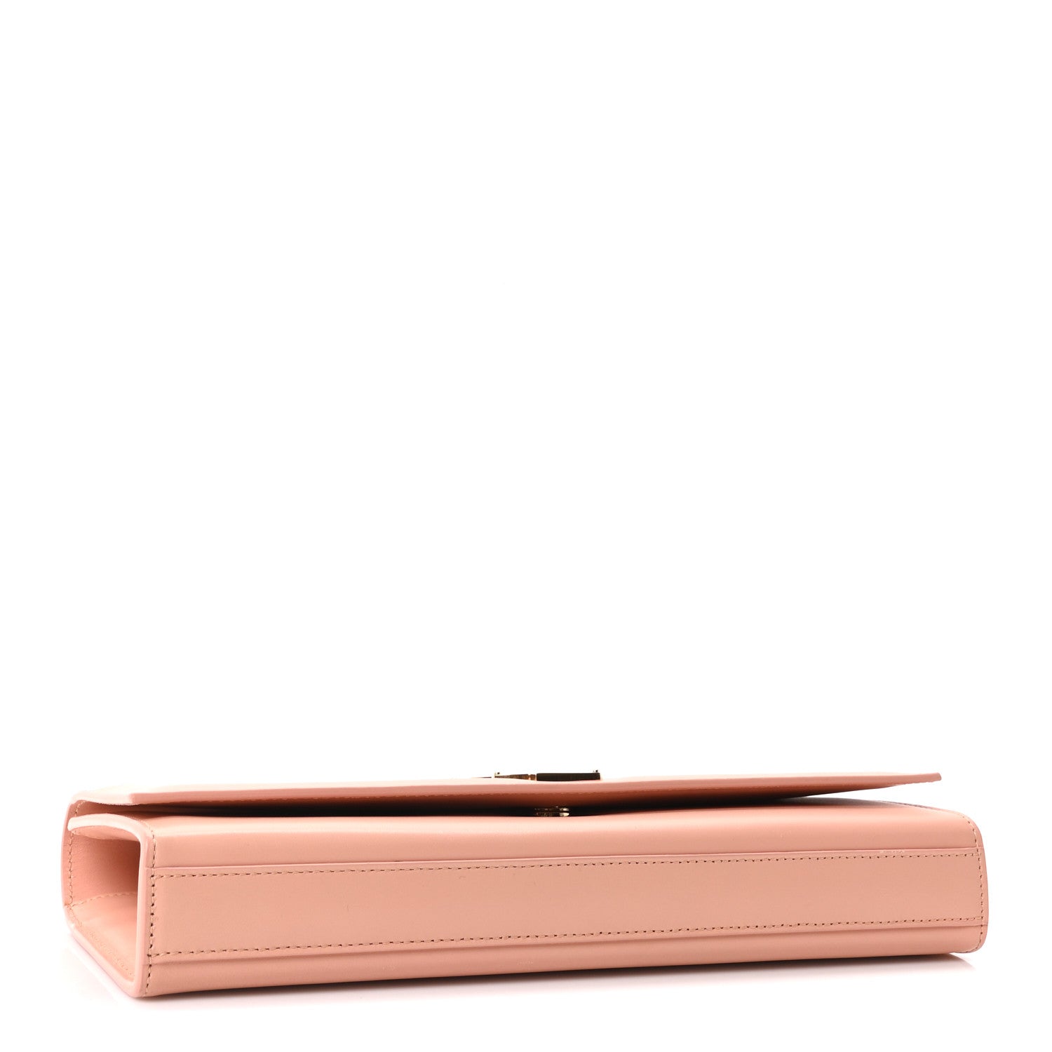 Saint Laurent Calfskin Classic Monogram Cassandre Clutch Blush 4 of 10