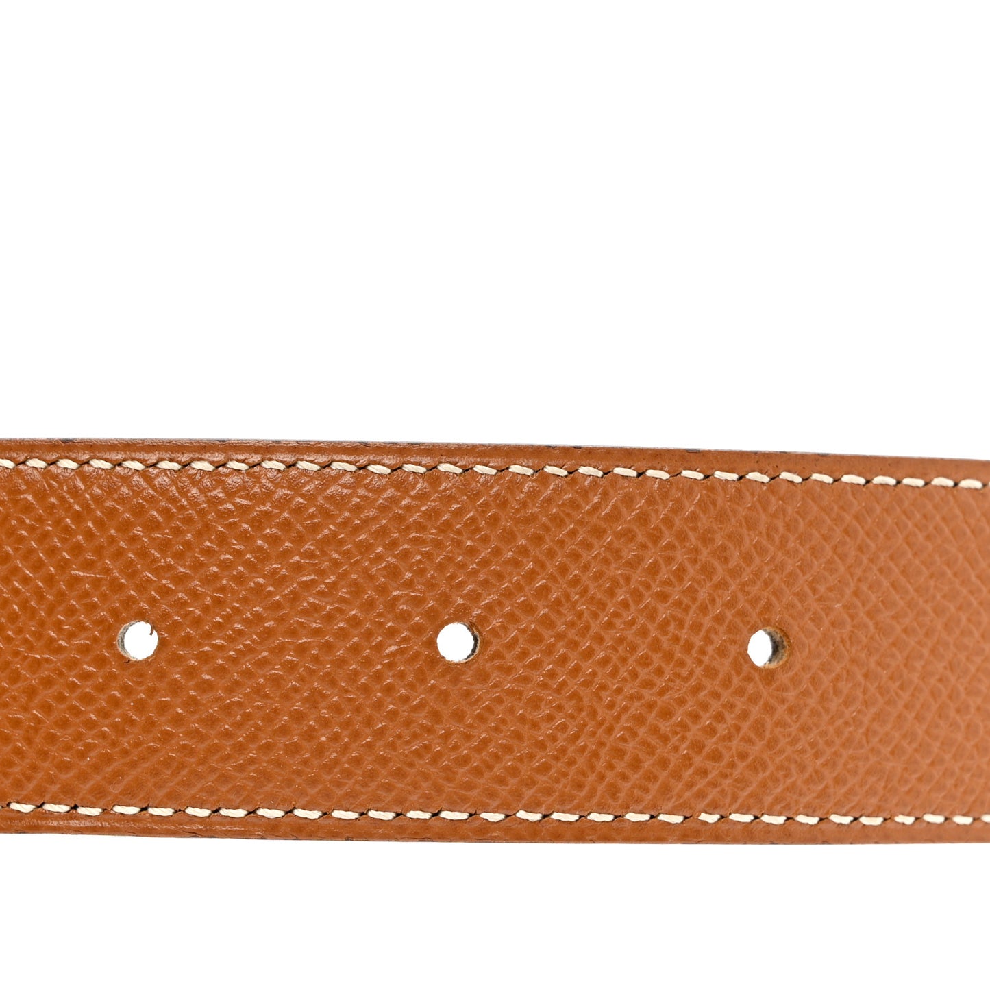 Swift Courchevel 24mm Belt Strap 70 Black Gold