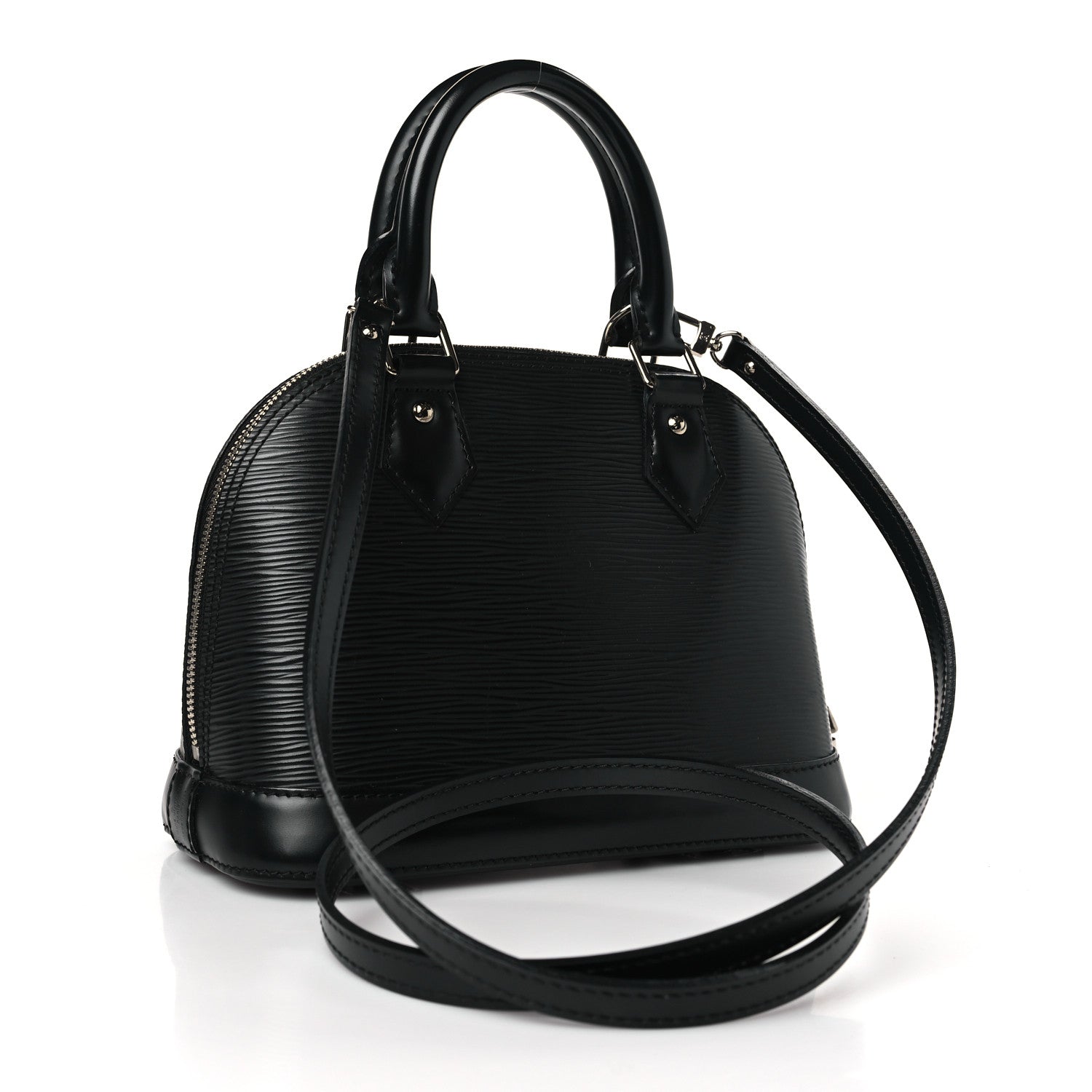 Louis Vuitton Epi Alma BB Black 3 of 8