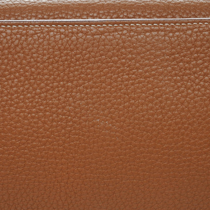 Hermes Taurillon Clemence Jypsiere 37 Gold 14 of 18