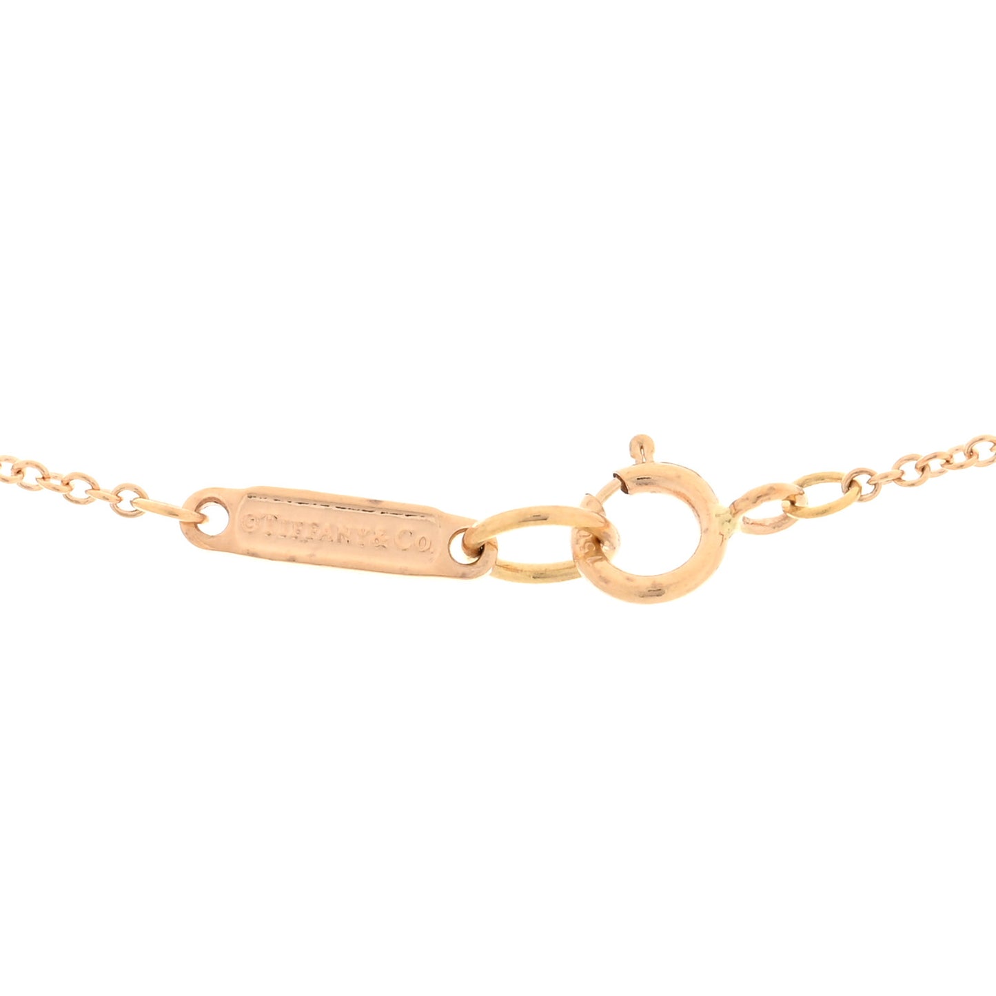 18K Rose Gold Atlas Open Pendant Necklace
