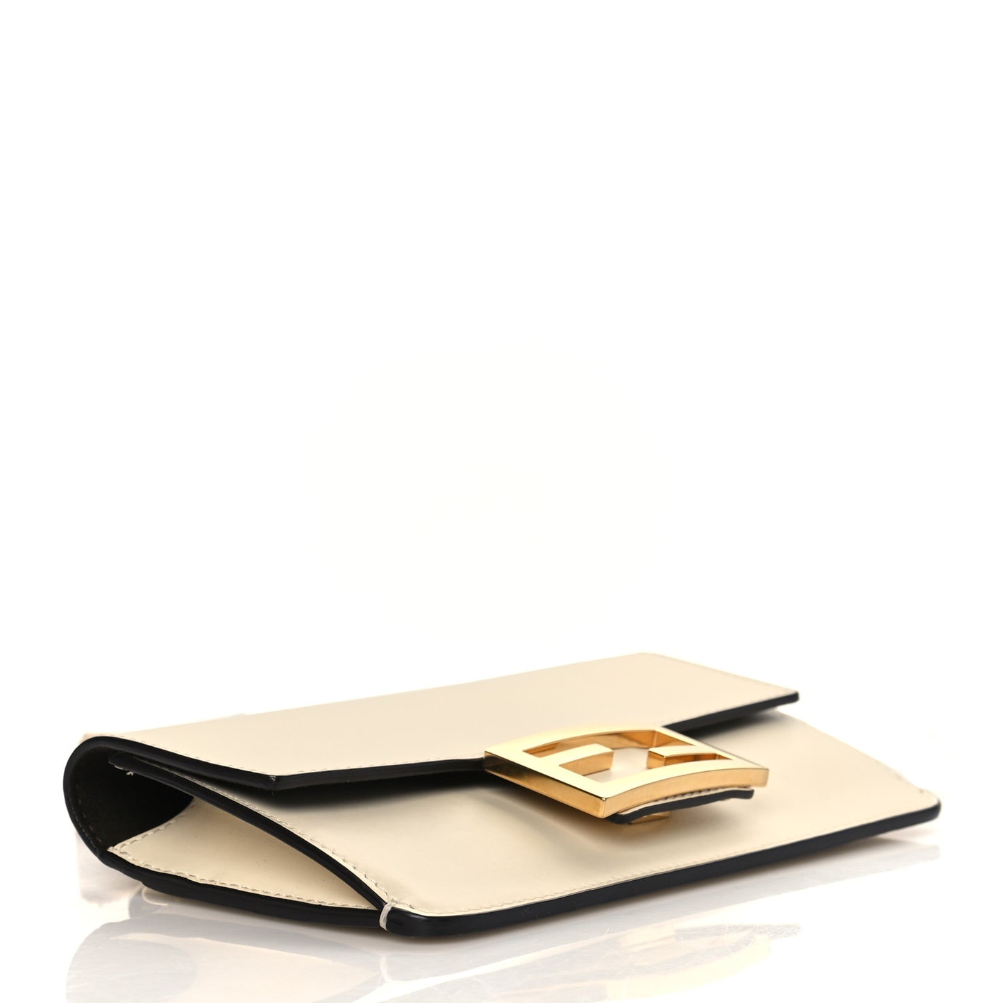 Vitello King Mini Flat Baguette Beige