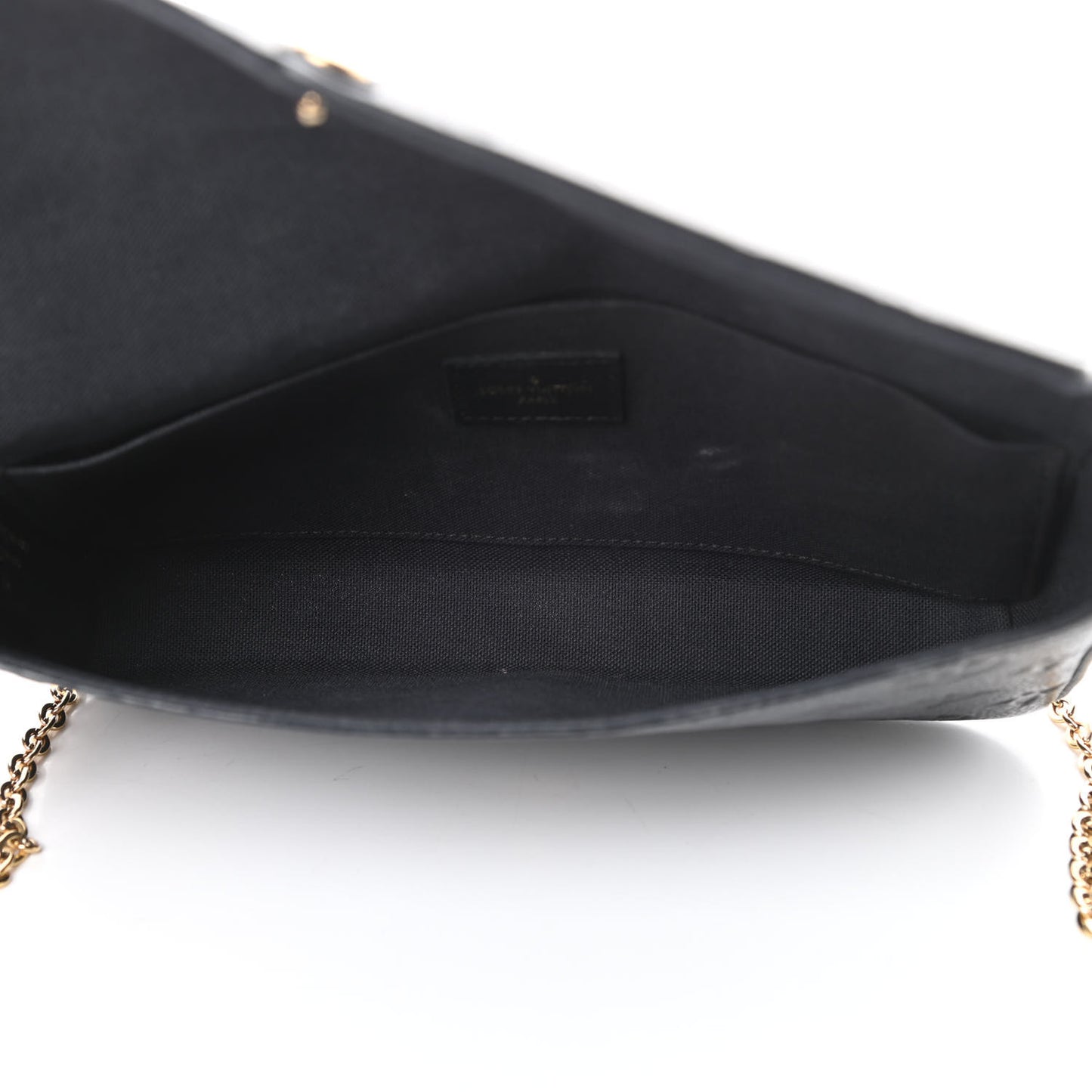 Empreinte Pochette Felicie Chain Wallet Black