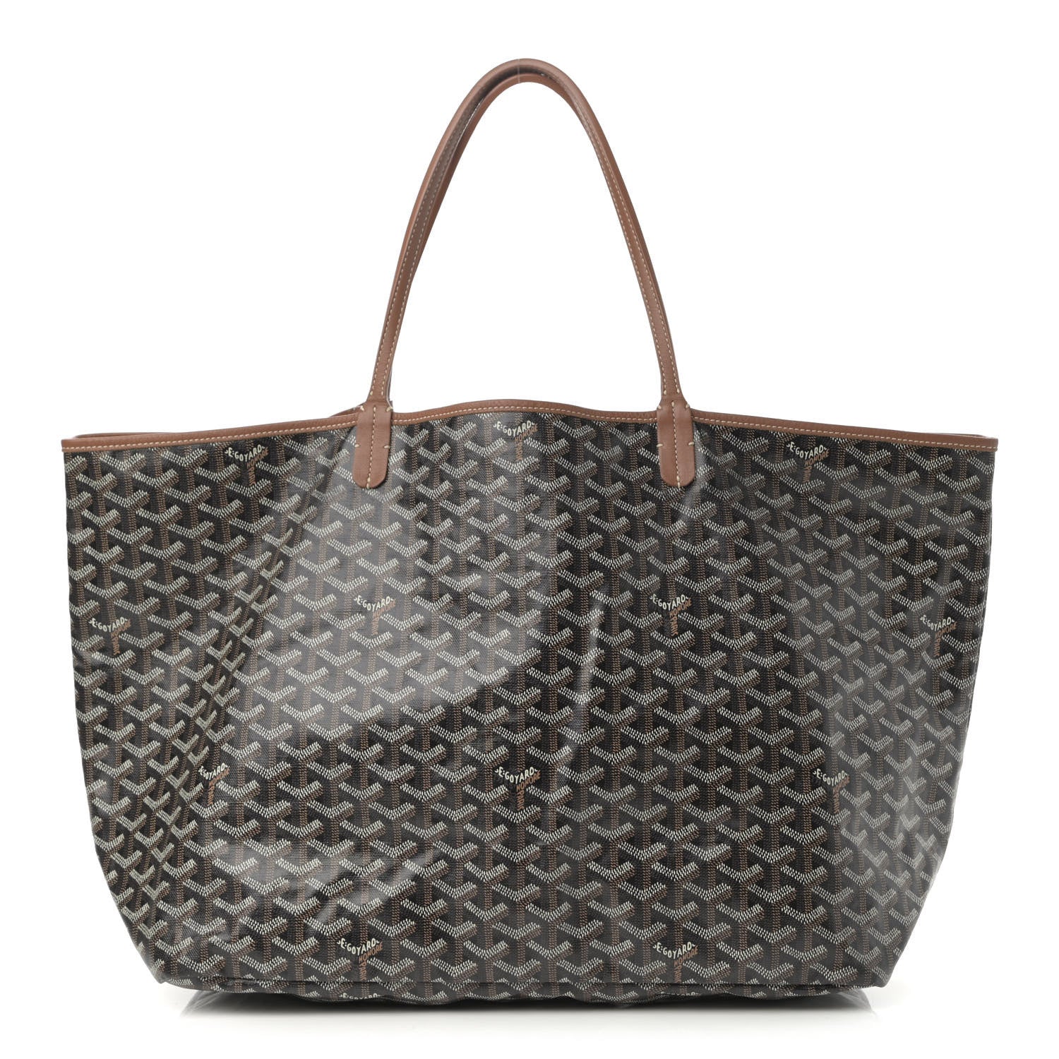 Goyard Goyardine Saint Louis GM Black Gold 3 of 11