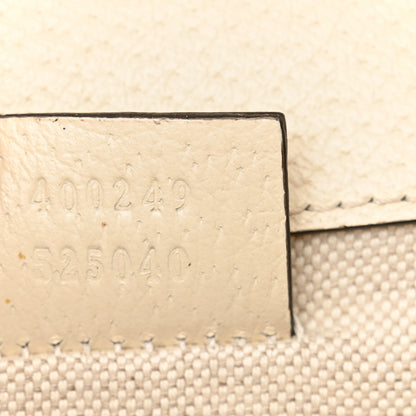 Gucci Textured Calfskin Crystal Small Dionysus Shoulder Bag Mystic White 12 of 29
