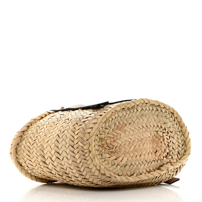 Loewe Raffia Small Basket Tote Bag Natural Tan 4 of 10