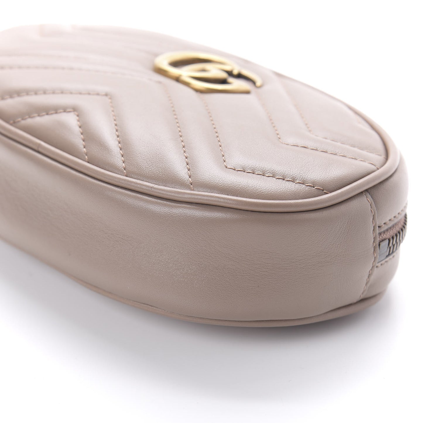 Calfskin Matelasse GG Marmont Belt Bag 95 38 Porcelain Rose