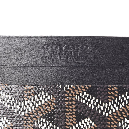 Goyard Goyardine Saint Sulpice Card Holder Black 6 of 8