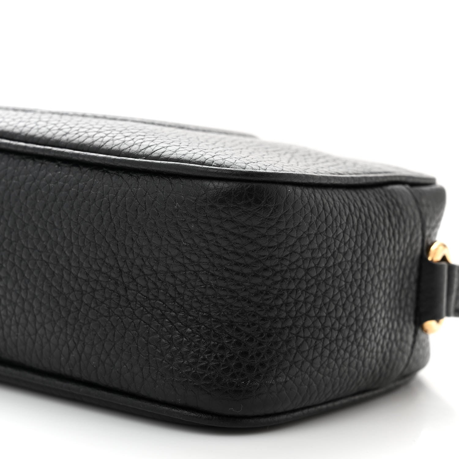 Gucci Pebbled Calfskin Mini Soho Disco Bag Black 10 of 10