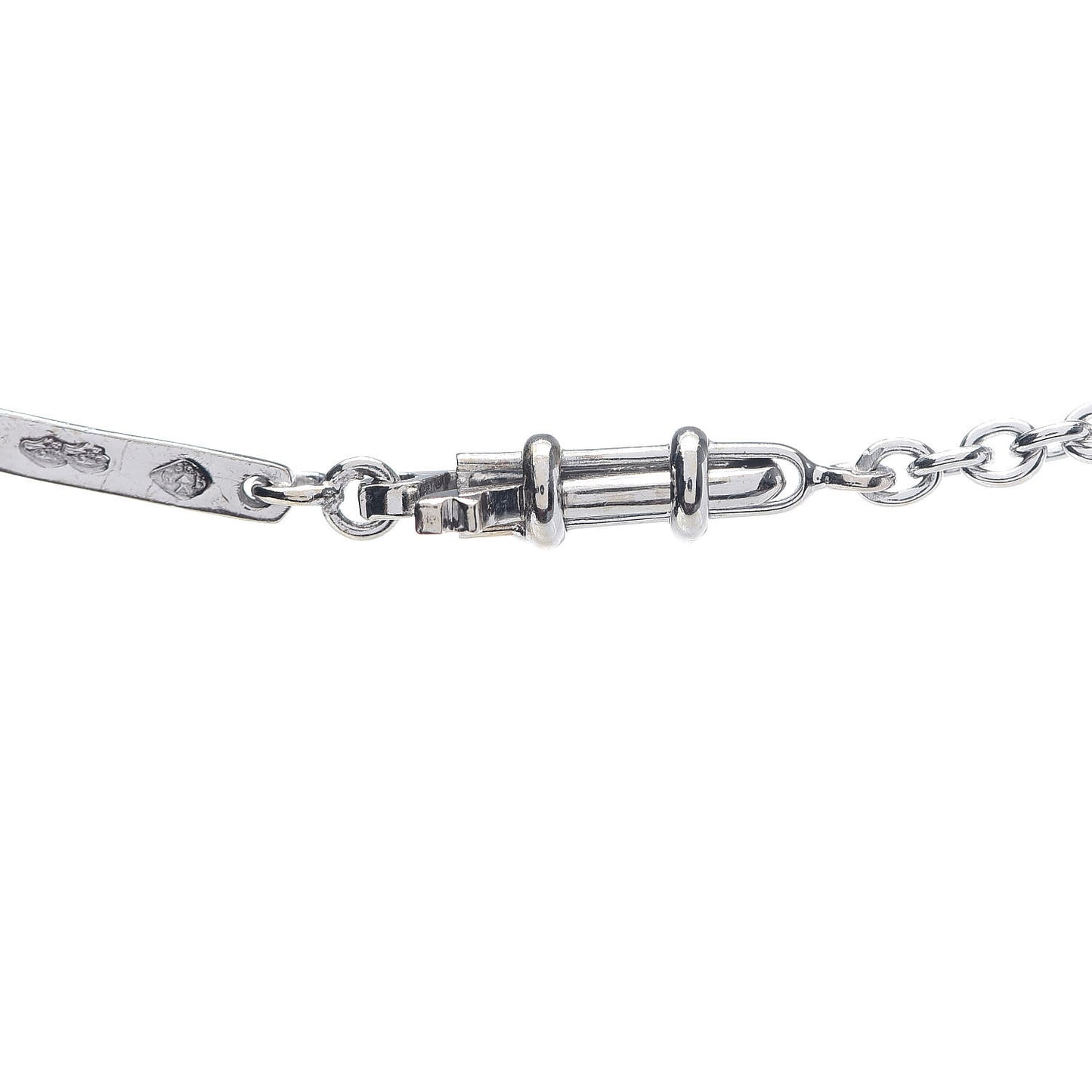 18K White Gold Diamond .25ct 1895 Pendant Necklace