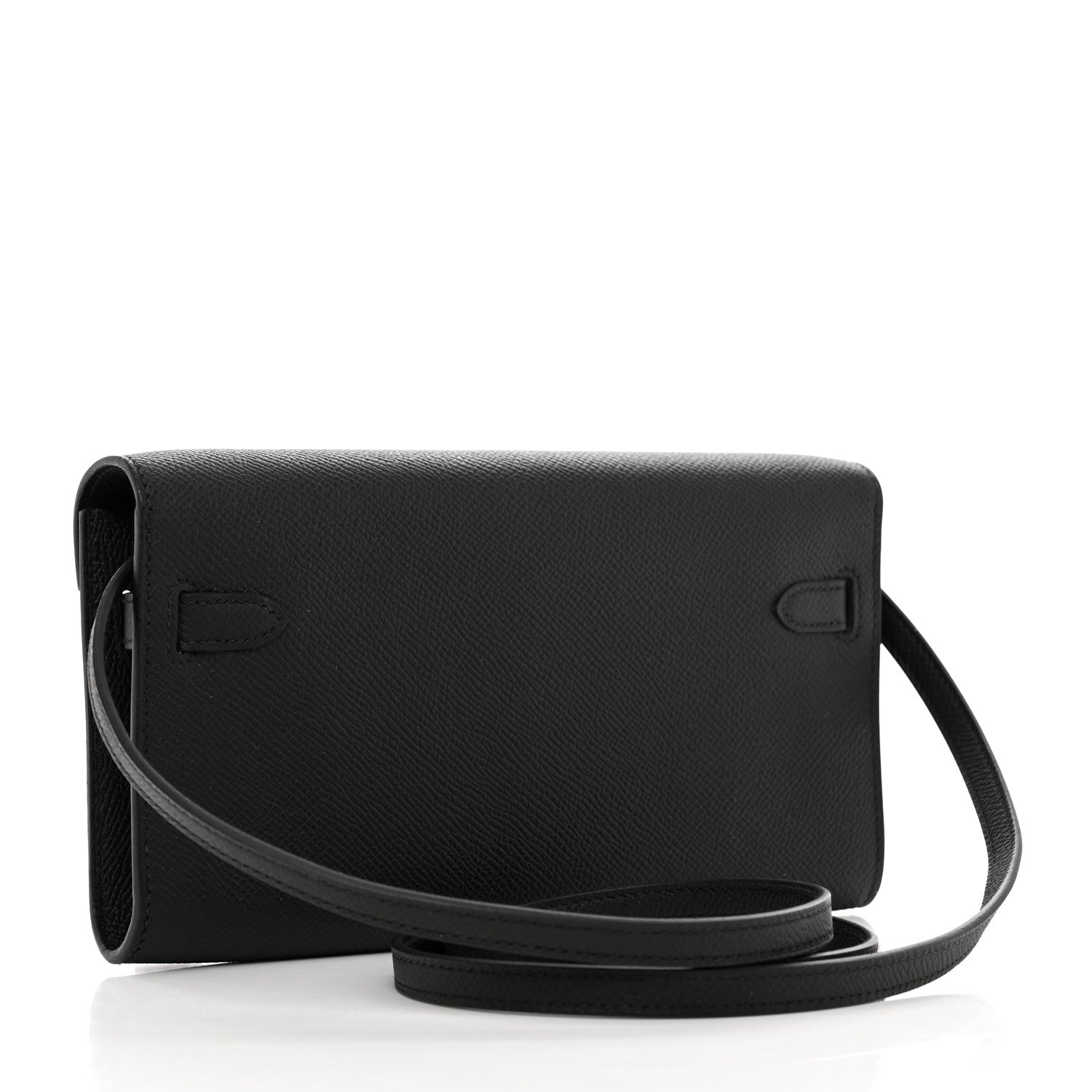 Hermes Epsom Kelly Wallet To Go Black 3 of 7