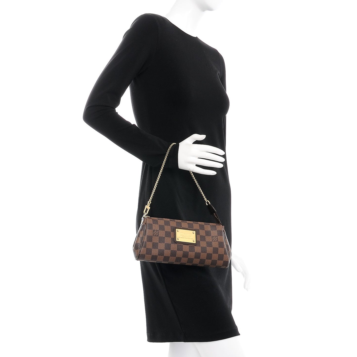 Damier Ebene Eva Clutch
