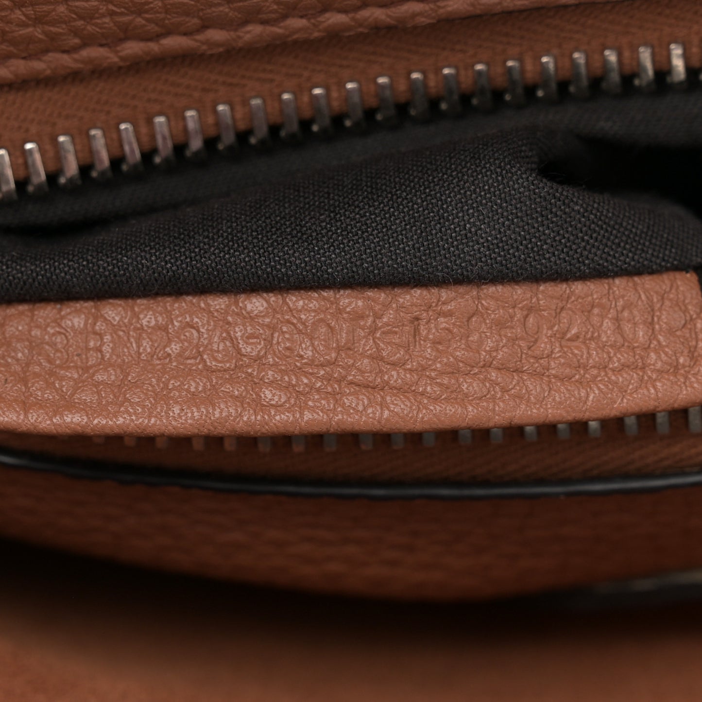 Cuoio Romano Selleria Bi-Color Medium Peekaboo Iconic Satchel Black Mou