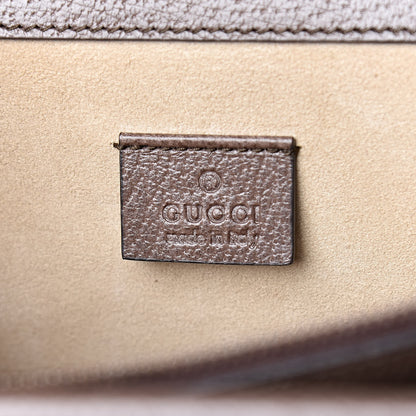 Gucci Calfskin Web Owl Embroidered Medium Dionysus Shoulder Bag New Acero Multicolor 6 of 13