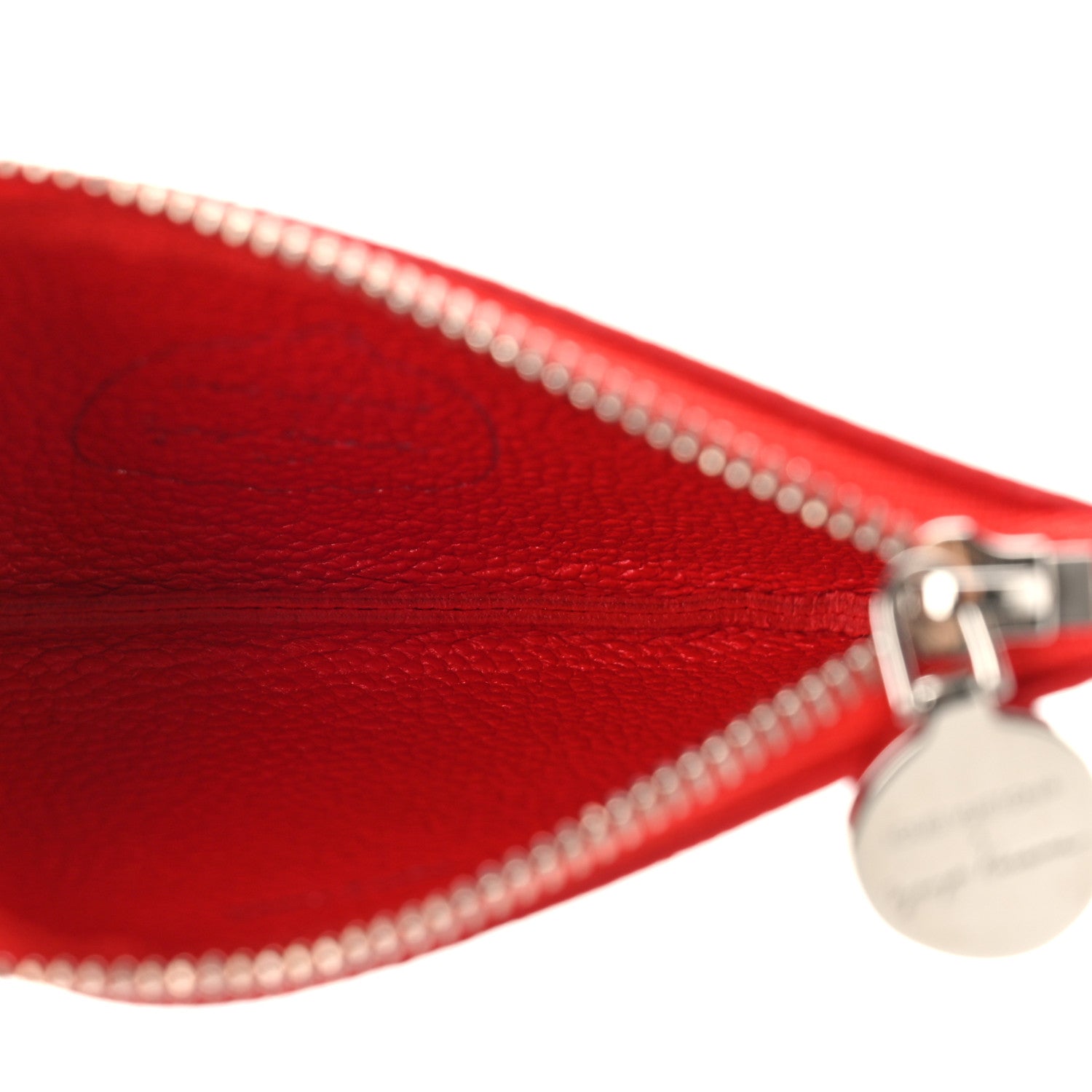 Louis Vuitton LV X YK Empreinte Infinity Dots Key Pouch Red White 5 of 9