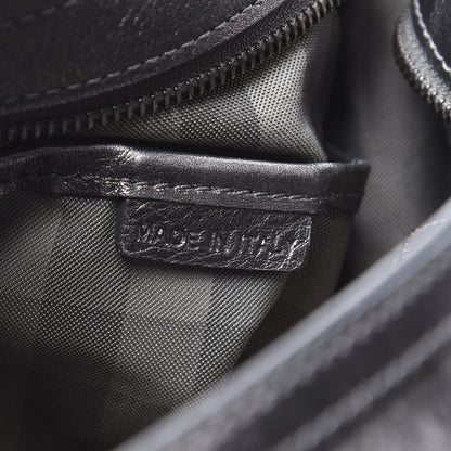 Burberry Metallic Calfskin Shoulder Bag Anthracite 6 of 11