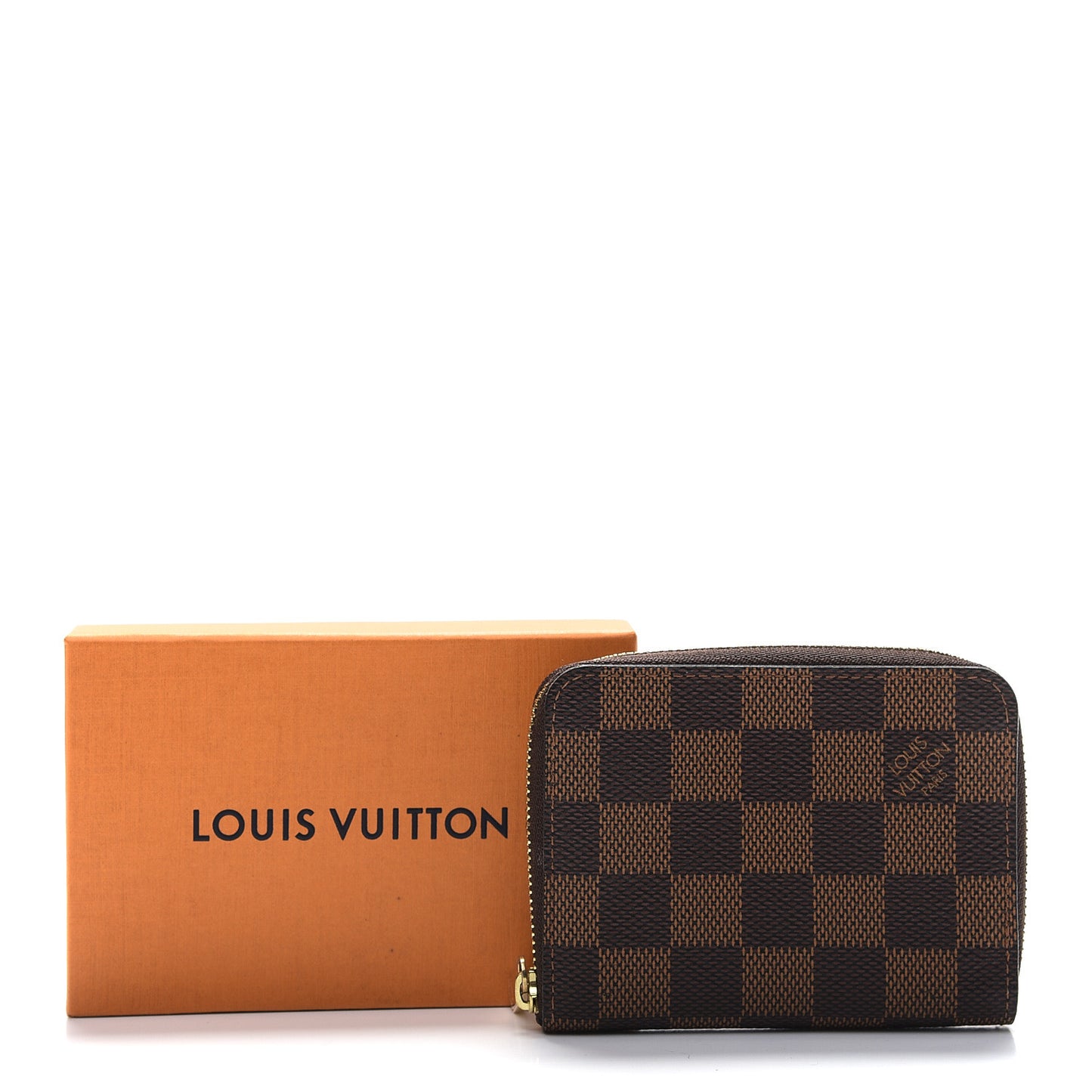 Damier Ebene Zippy Coin Purse