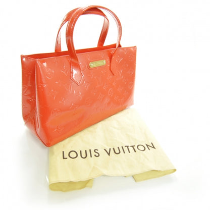 Louis Vuitton Vernis Wilshire PM Orange Sunset 3 of 8