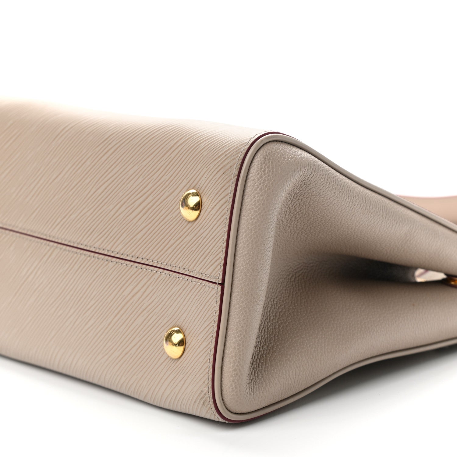Louis Vuitton Epi Grenelle Tote MM Galet Grenat 9 of 11