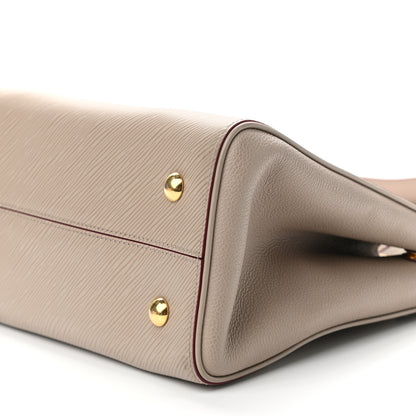 Louis Vuitton Epi Grenelle Tote MM Galet Grenat 9 of 11
