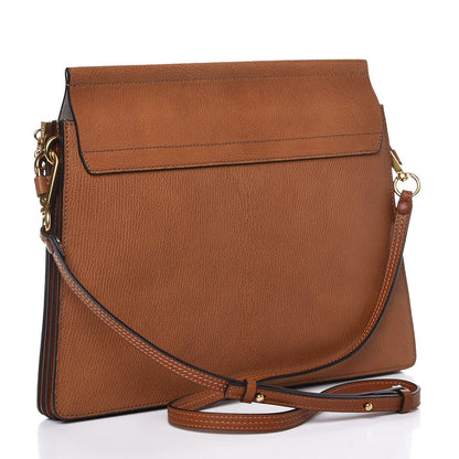 Chloe Goatskin Medium Faye Shoulder Bag Caramel 3 of 7