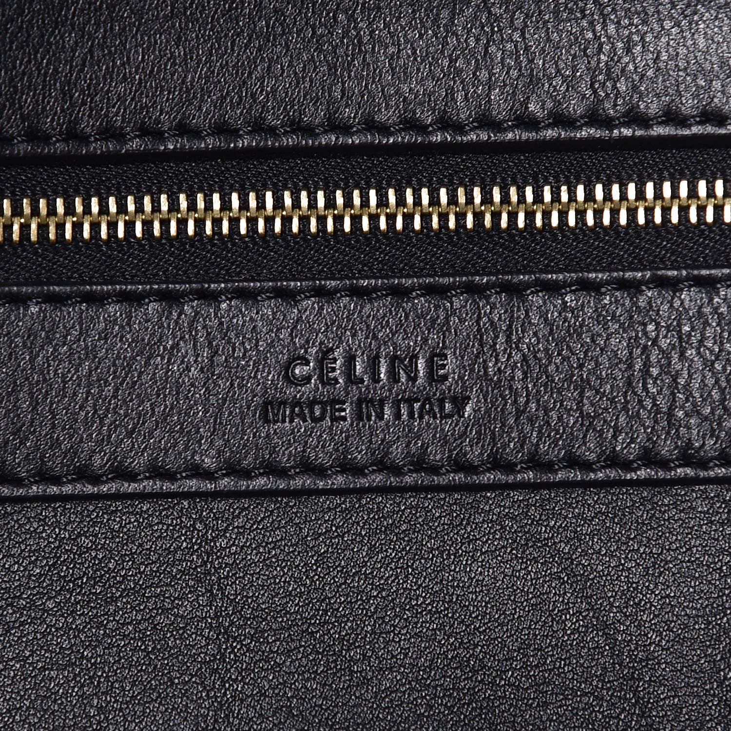 Celine Calfskin Large Horizontal Cabas Phantom White Black 8 of 8