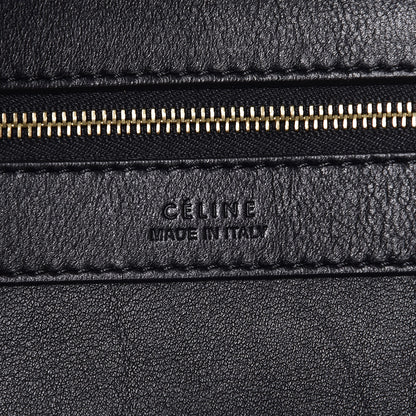 Celine Calfskin Large Horizontal Cabas Phantom White Black 8 of 8