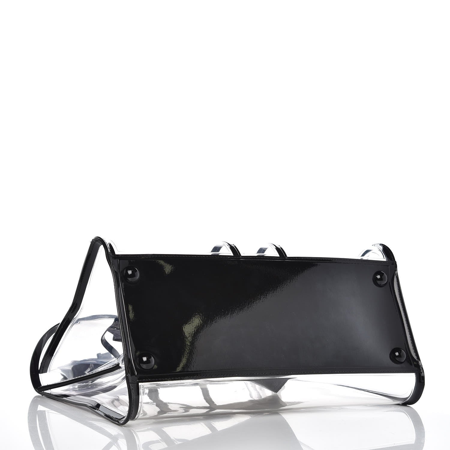 Delvaux PVC X Ray Brillant Satchel Black 4 of 9