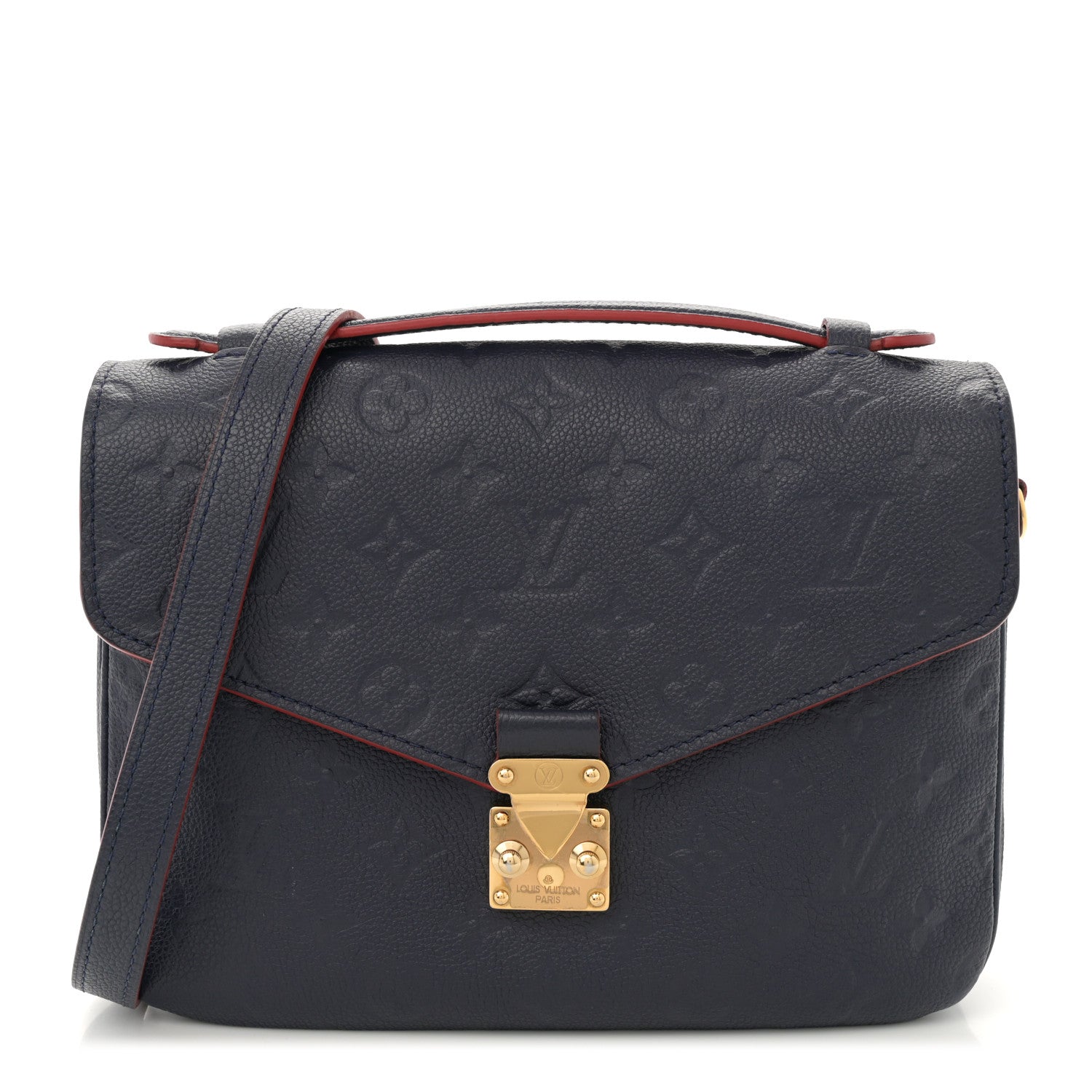 Louis Vuitton Empreinte Pochette Metis Marine Rouge 1 of 11