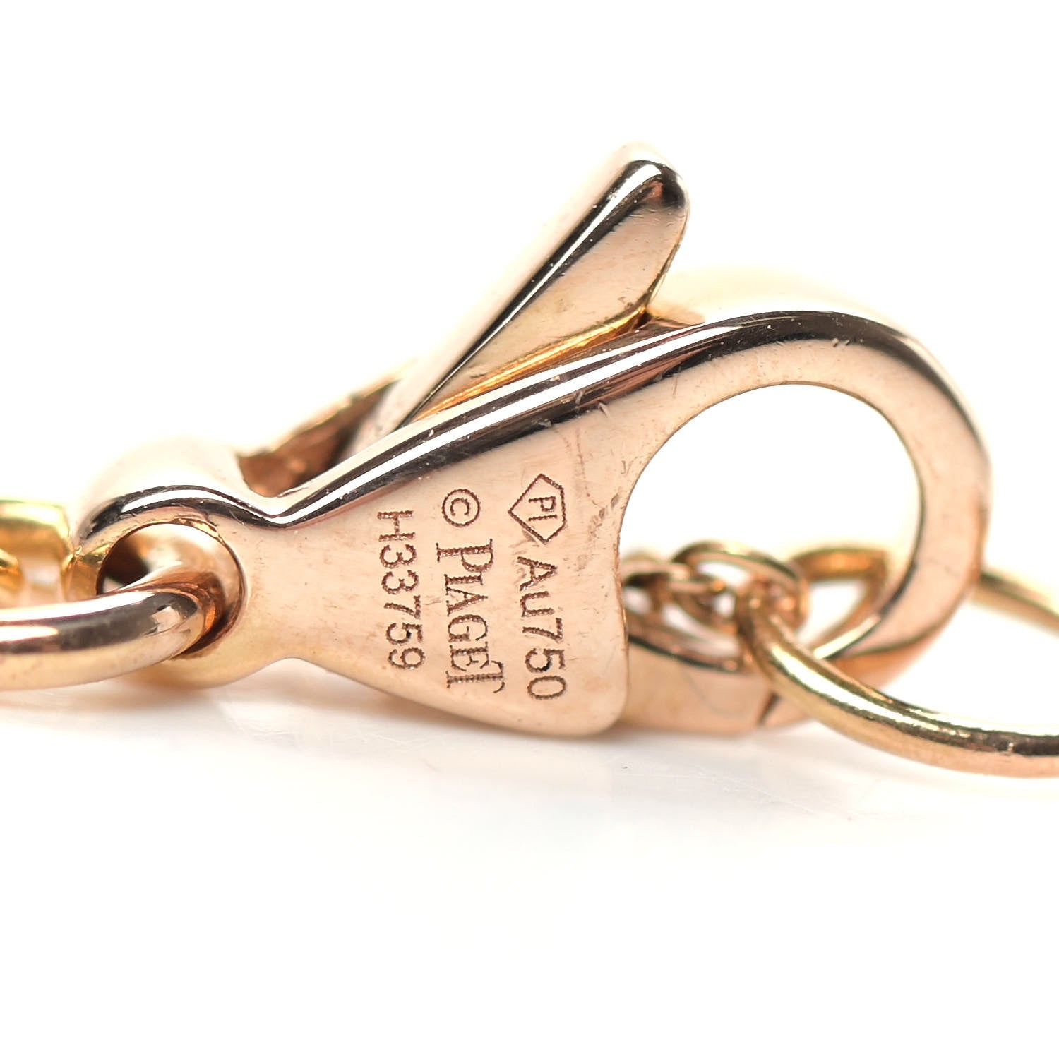 Piaget 18K Rose Gold Diamond Possession Pendant Necklace 4 of 6