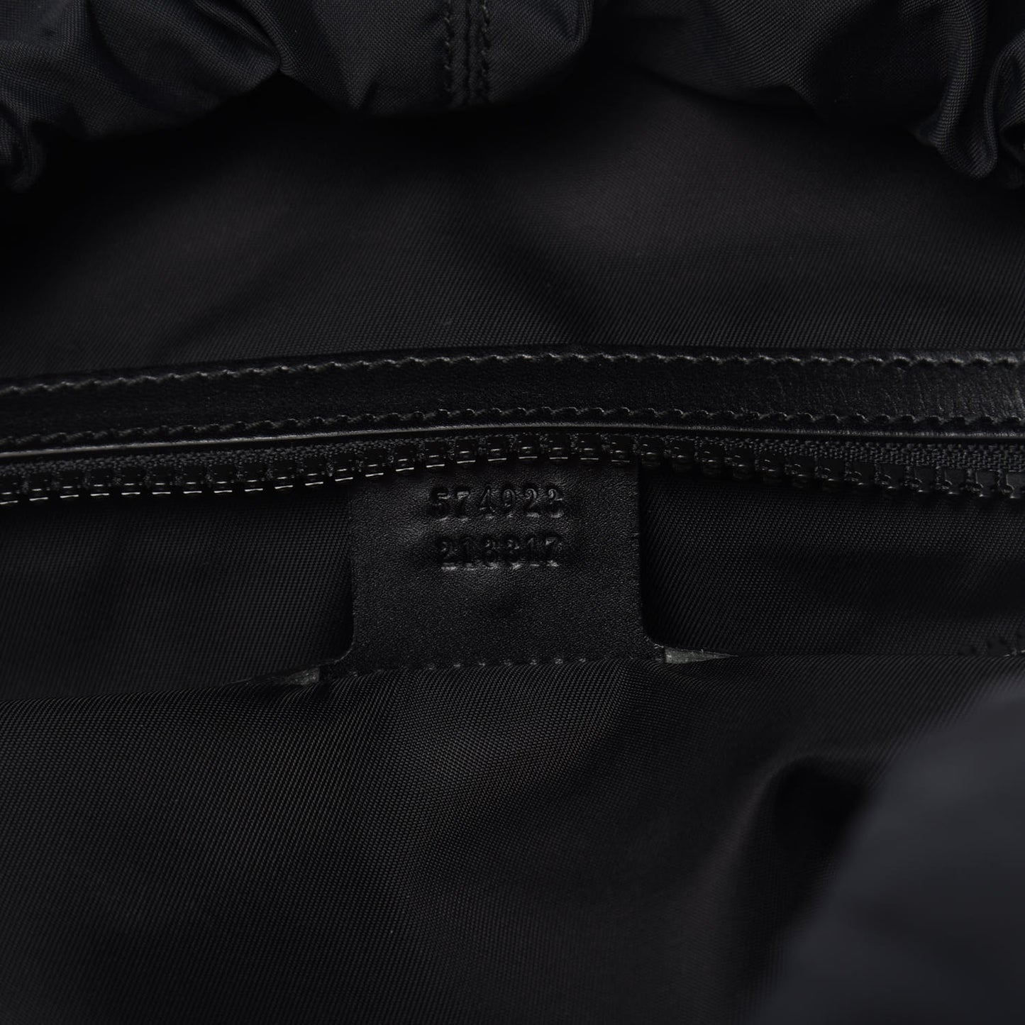 Velvet GG Monogram Web Medium Double Buckle Backpack Blue Beige Black