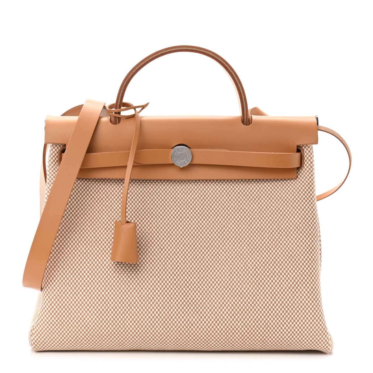 Vache Hunter Criss Viking Herbag Zip Retourne 31 PM Ecru Beige Naturel