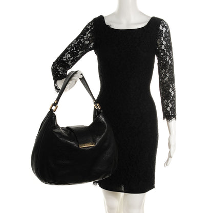 Gucci Guccissima New Ladies Web Large Hobo Black 2 of 9