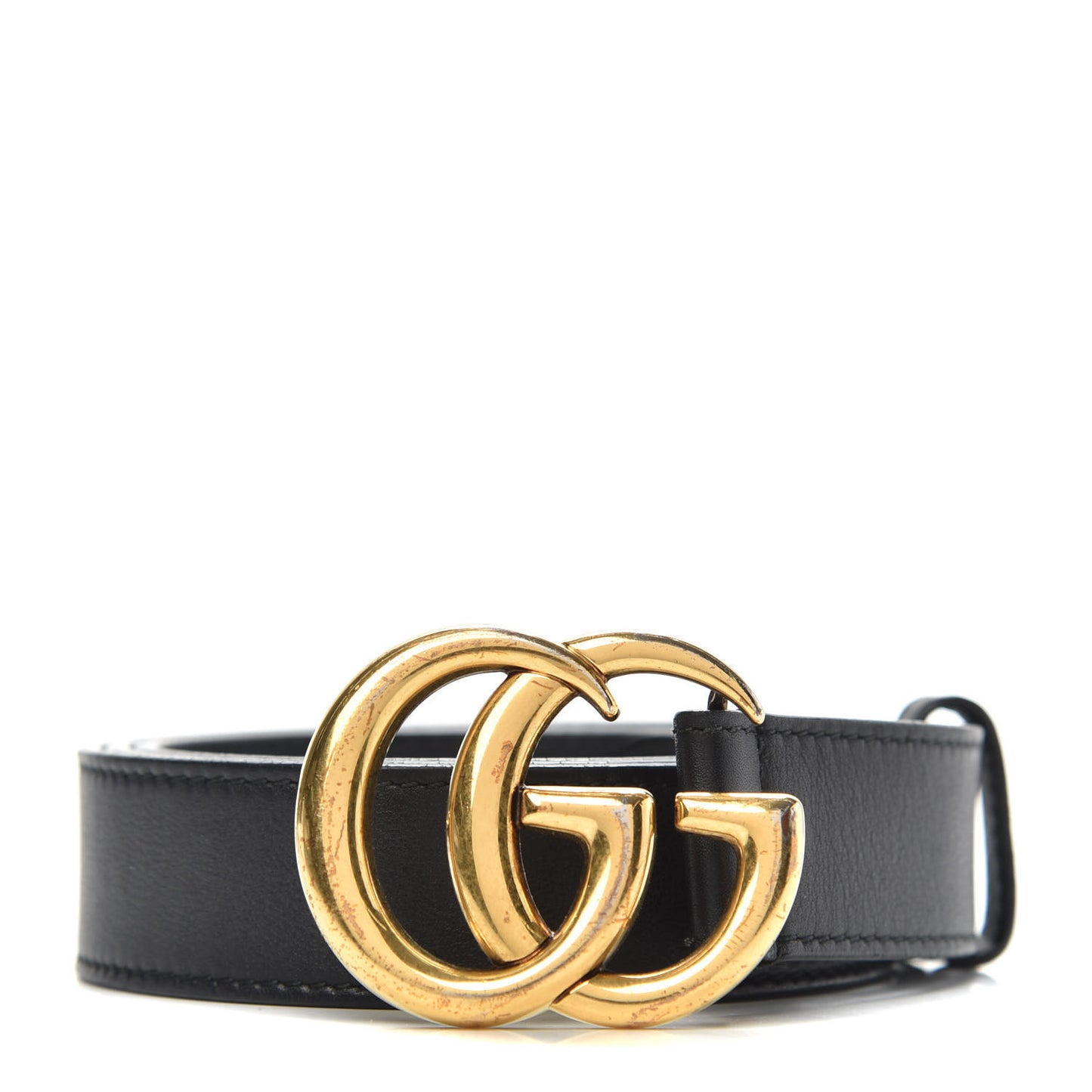 Calfskin Double G 30mm Belt 95 38 Black
