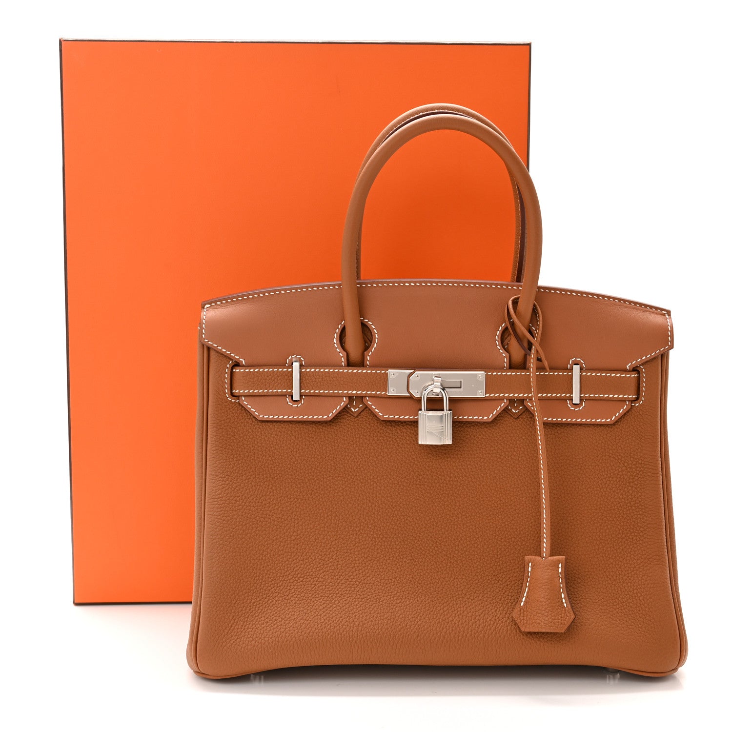 Hermes Togo Swift Canvas 3 in 1 Birkin 30 Gold 12 of 12