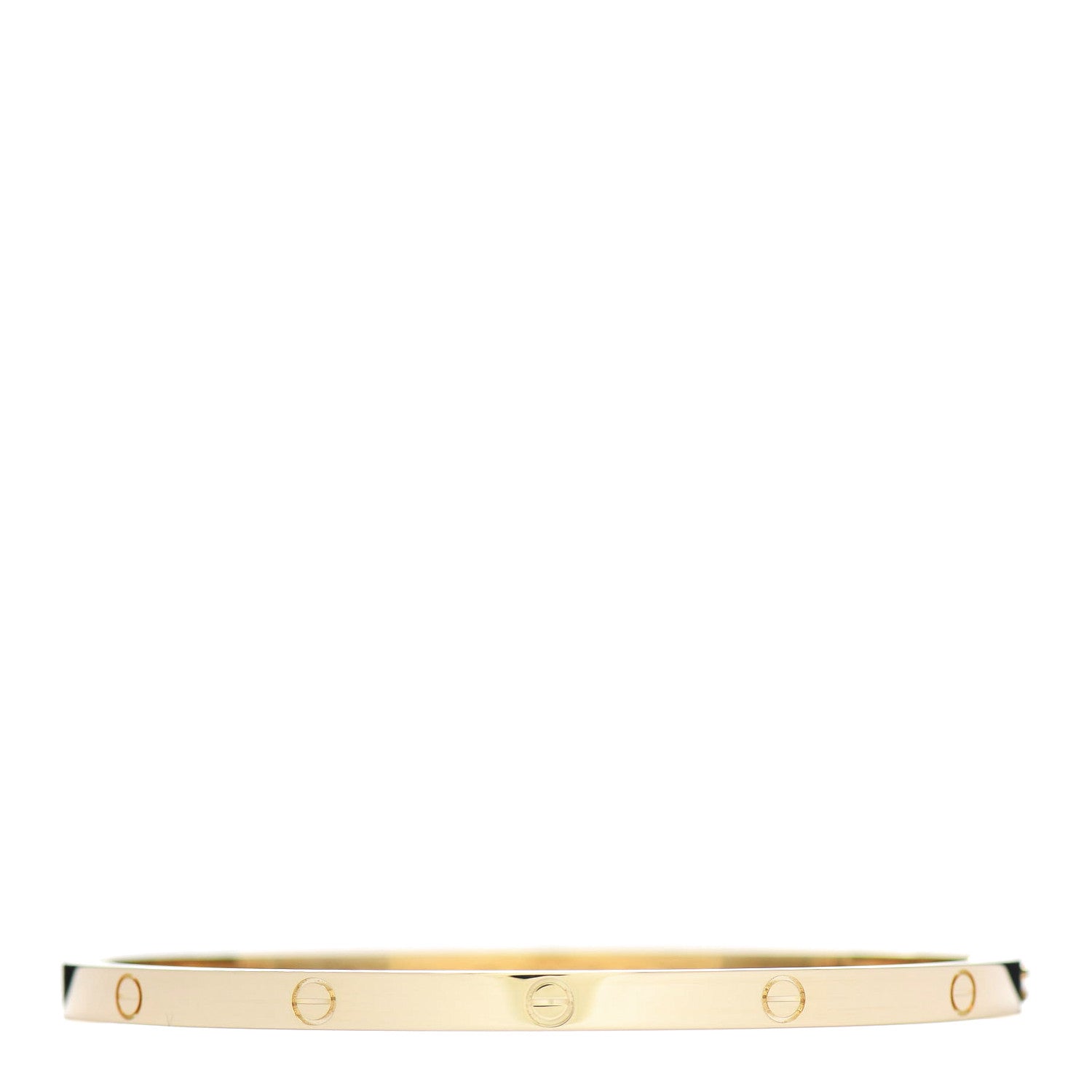 Cartier 18K Yellow Gold Small LOVE Bracelet 17 2 of 4