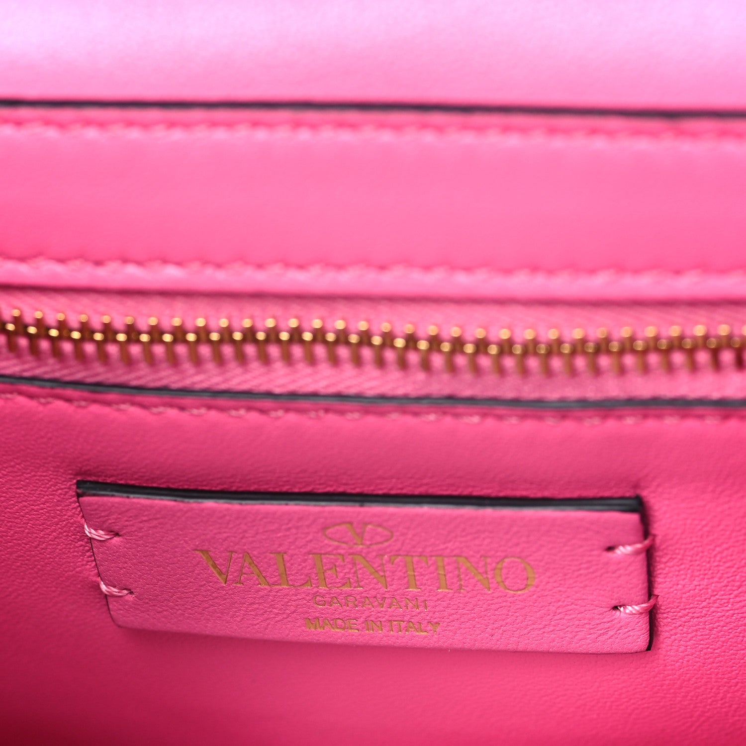 Valentino Garavani Wool Woven Large Roman Stud Shoulder Bag Multicolor Feminine Pink 6 of 8
