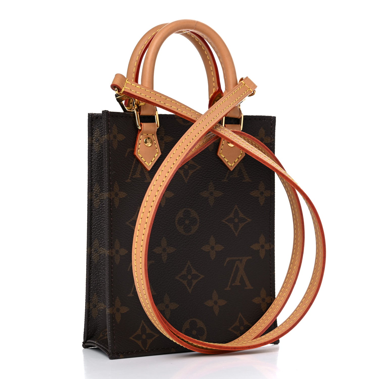 Louis Vuitton Monogram Petit Sac Plat 3 of 10